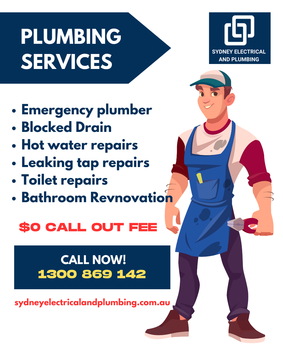 Plumbing Services Announcement